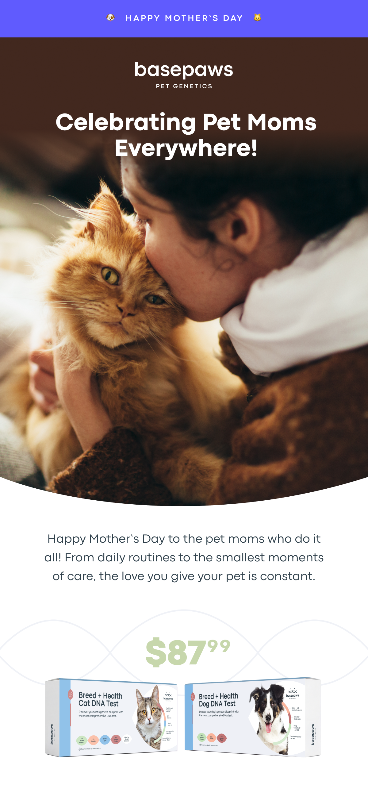 Celebrating Pet Moms Everywhere!