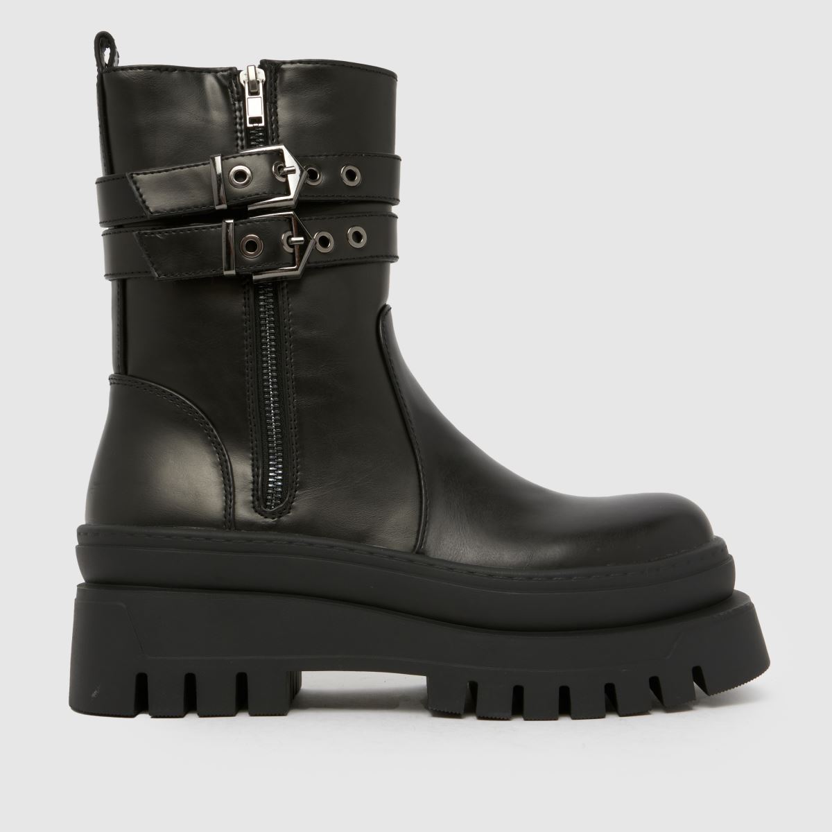 A black SIMMI biker boot