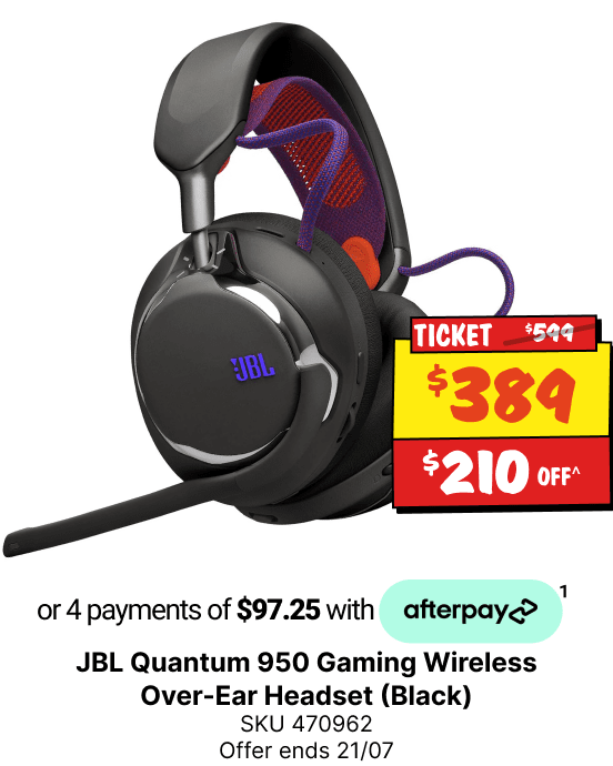JBL Quantum 950 Gaming Wireless Over-Ear Headset (Black)