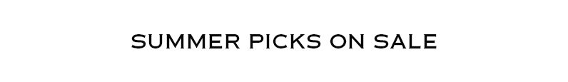 Spring-Summer Sale