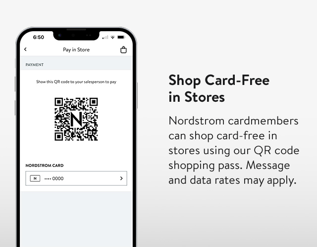 Shop card-free in stores.