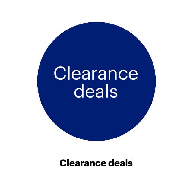 Clearance deals