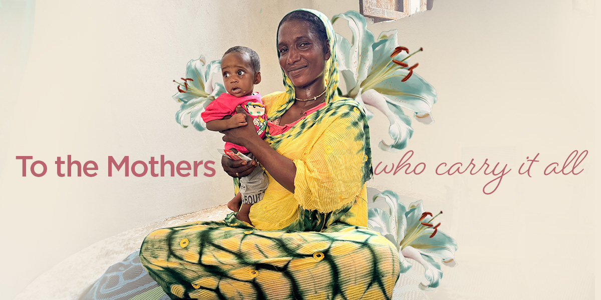 To the mothers who carry it all.