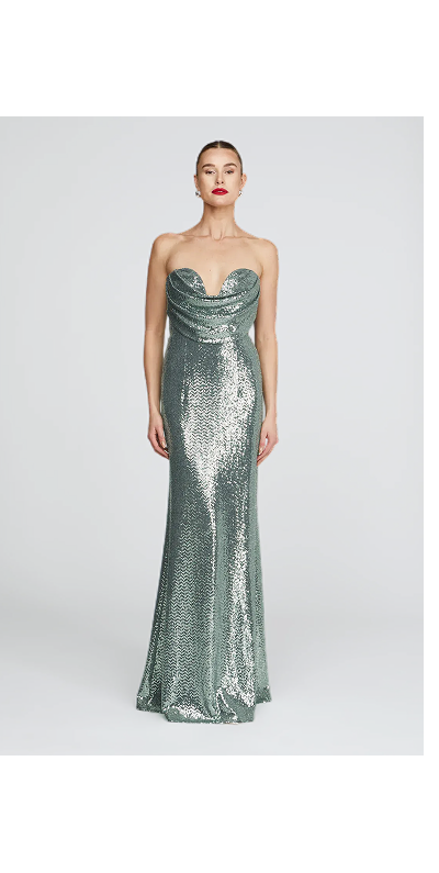JULIETTE DISCO JERSEY GOWN