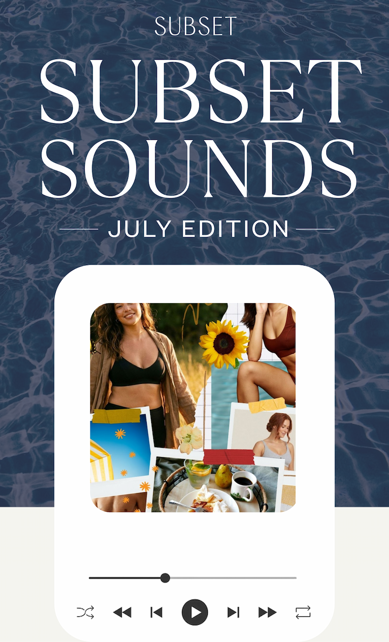 Songs for summer banner