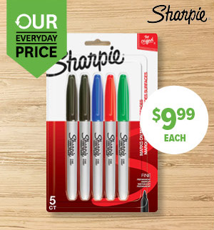 Sharpie Fine Point Markers 5pk