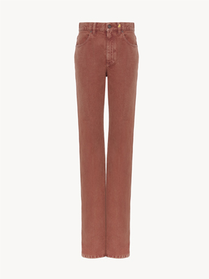 Straight jeans in denim