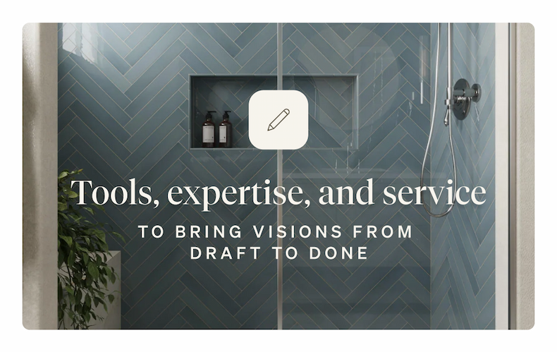 Tools, expertise, and service to bring visions from draft to done