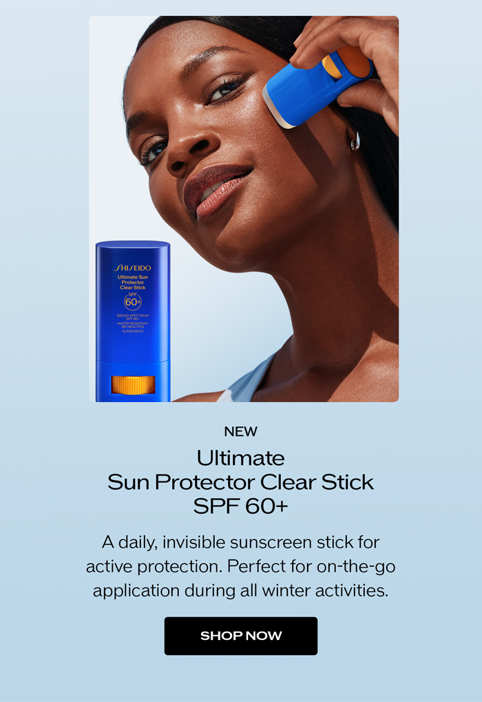 A daily, invisible sunscreen stick for active protection. Perfect for on-the-go application during all winter activities