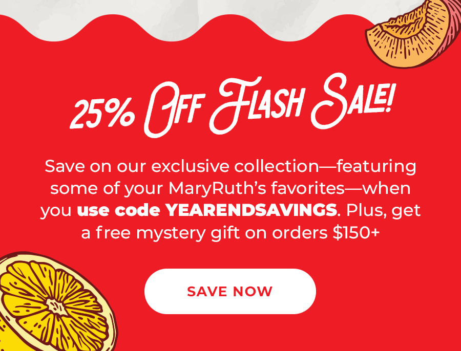 25% OFF FLASH SALE!