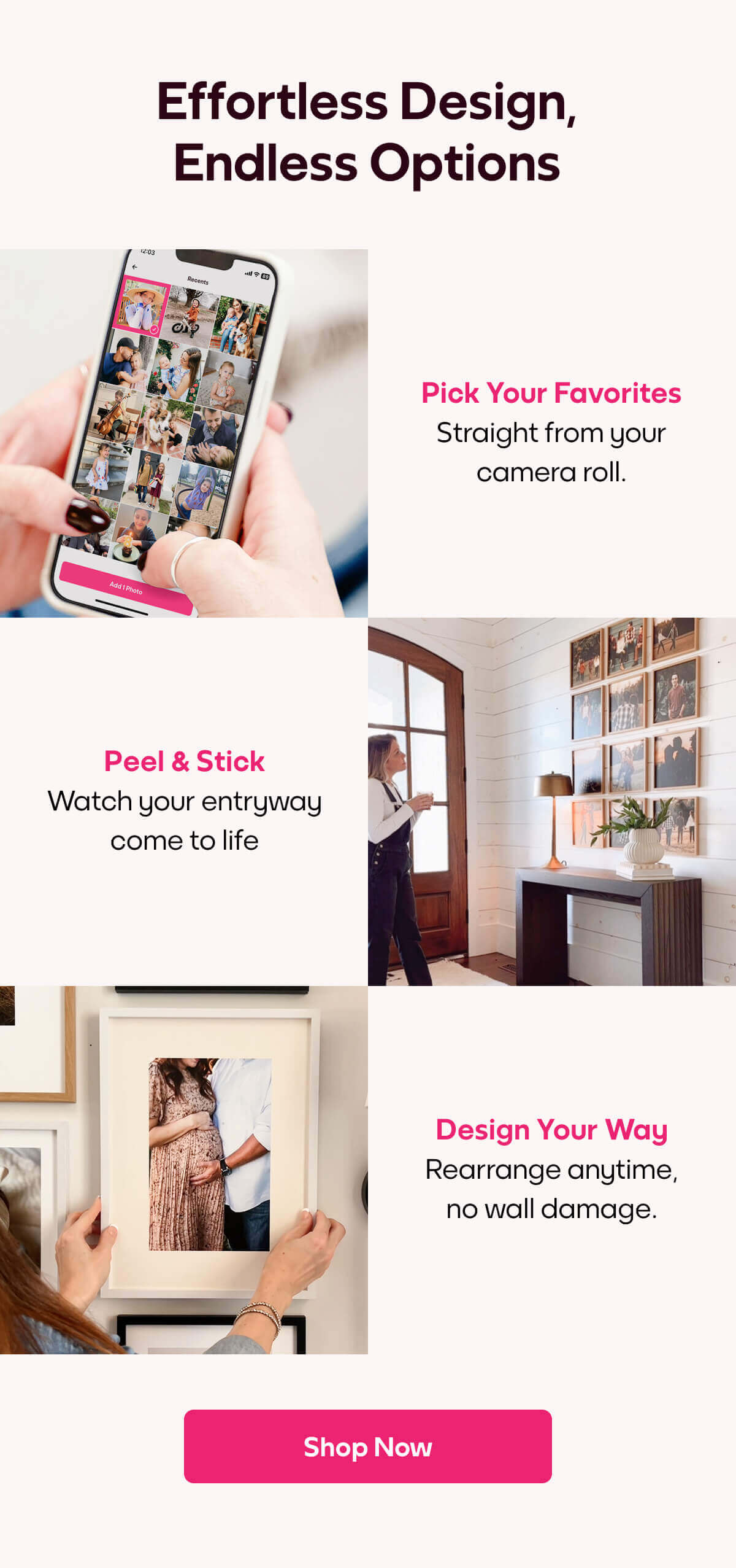 [MIXTILES] Transform blank walls into your warmest welcome with Mixtiles. | ORDER NOW