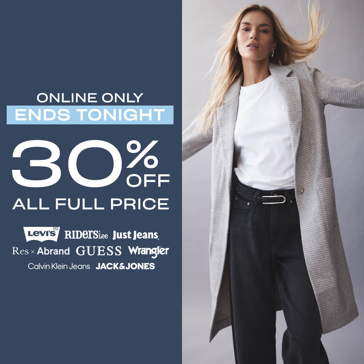 30% off all full price