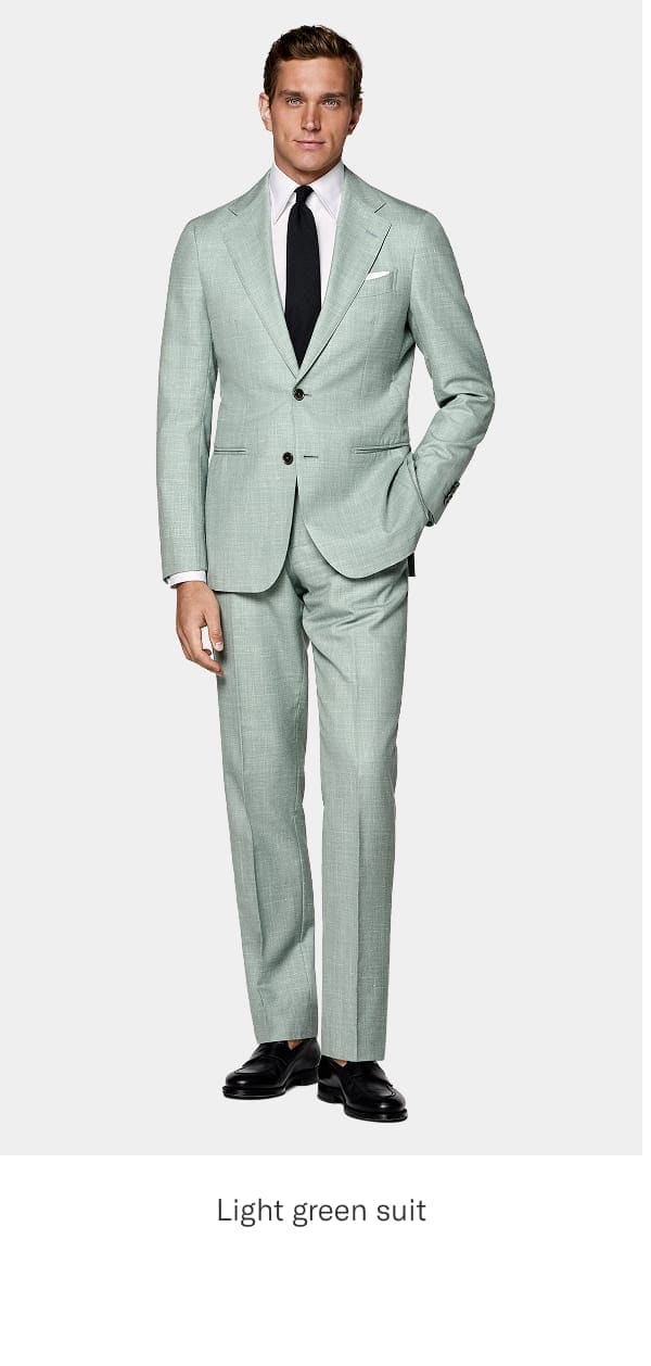 Light green suit
