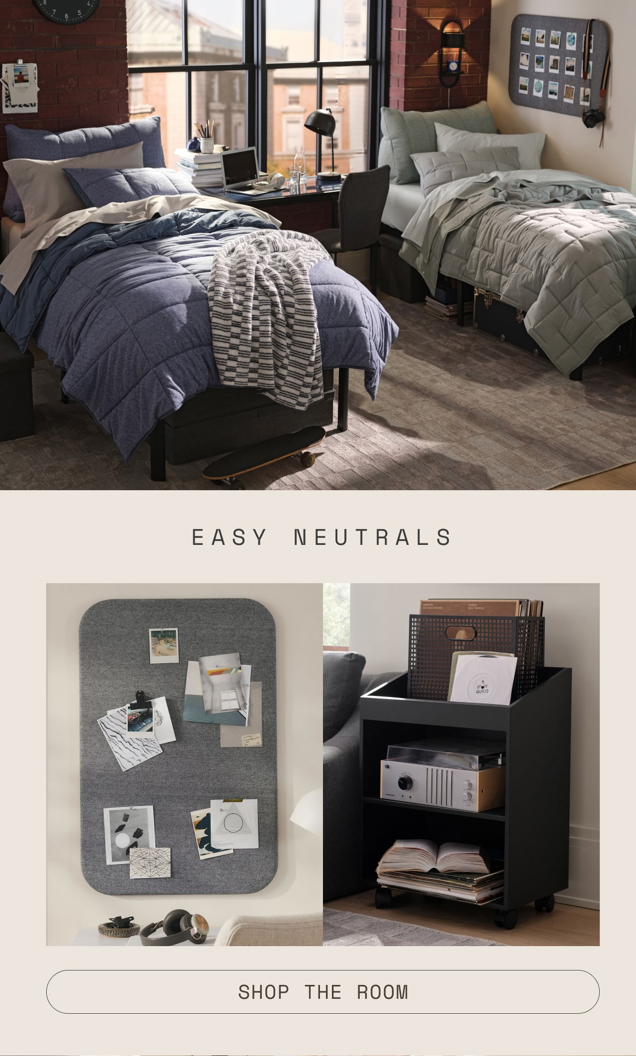 EASY NEUTRALS. Shop the Room