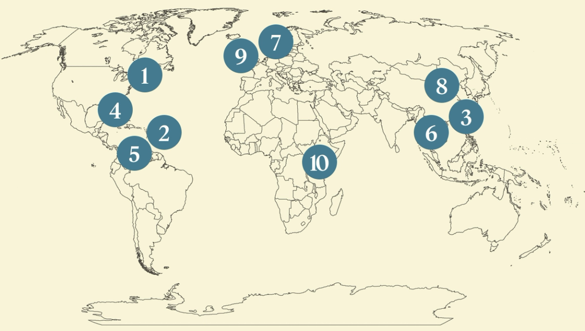 Semafor World Today map graphic