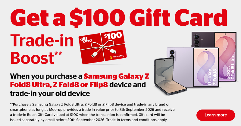 Get a $100 Gift Card Trade-in Boost