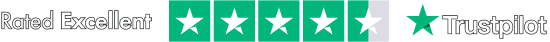Rated excellent on Trustpilot