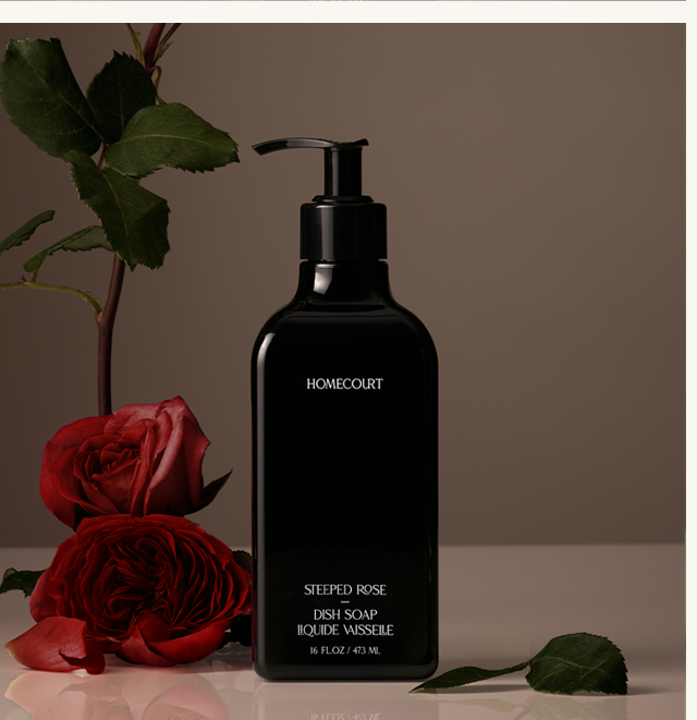 20% Off Steeped Rose Dish Soap