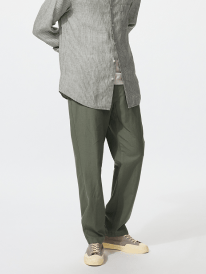 Linen Blend Relaxed Pants