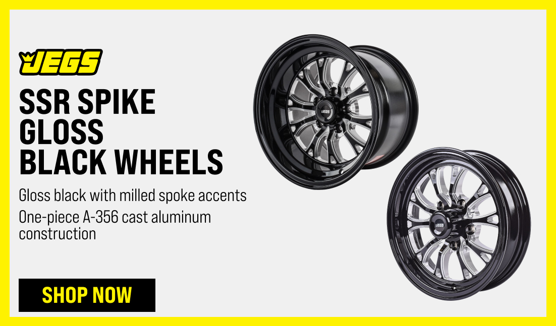 SSR Spike Gloss Black Wheels