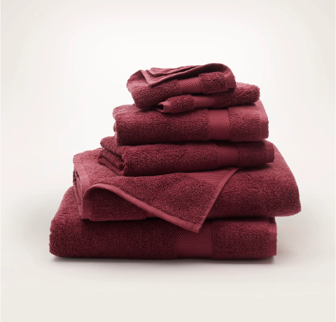 plush bath towel set