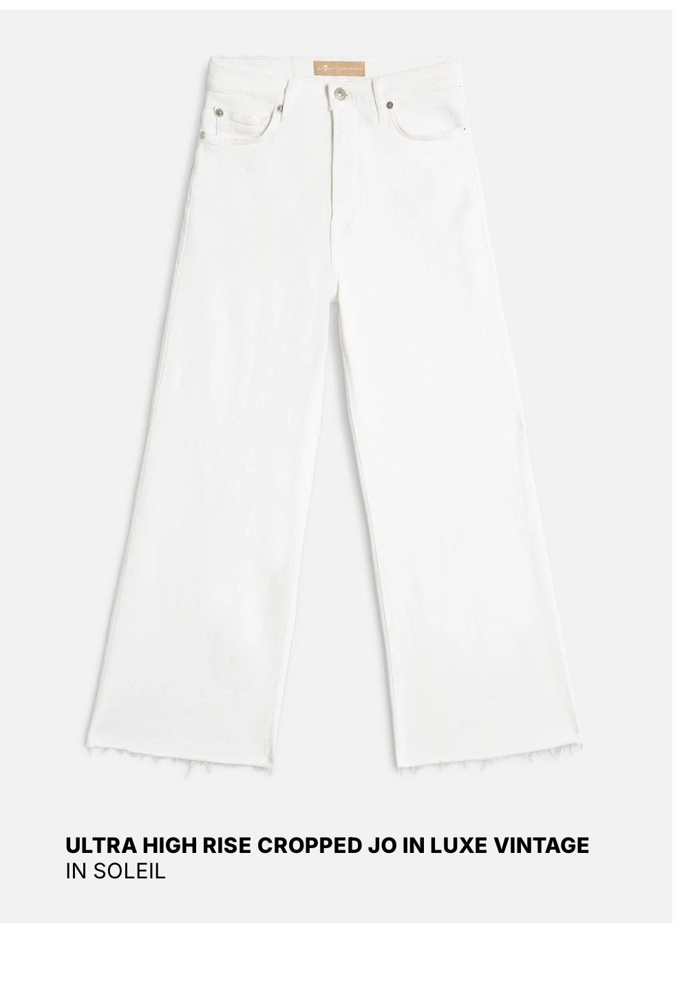 Shop Bestselling Cropped Denim