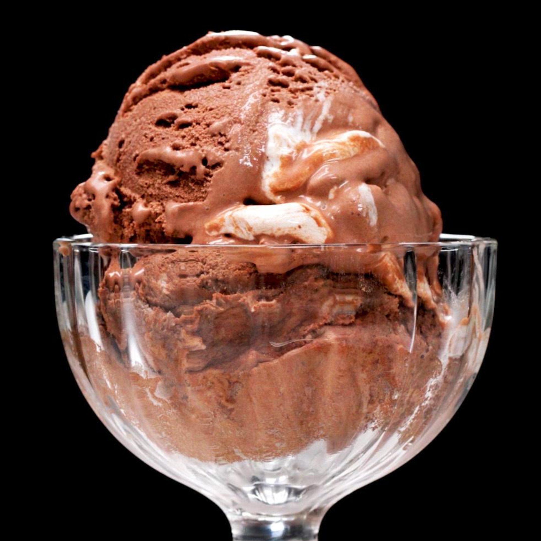 Malted Chocolate Marshmallow Ice Cream