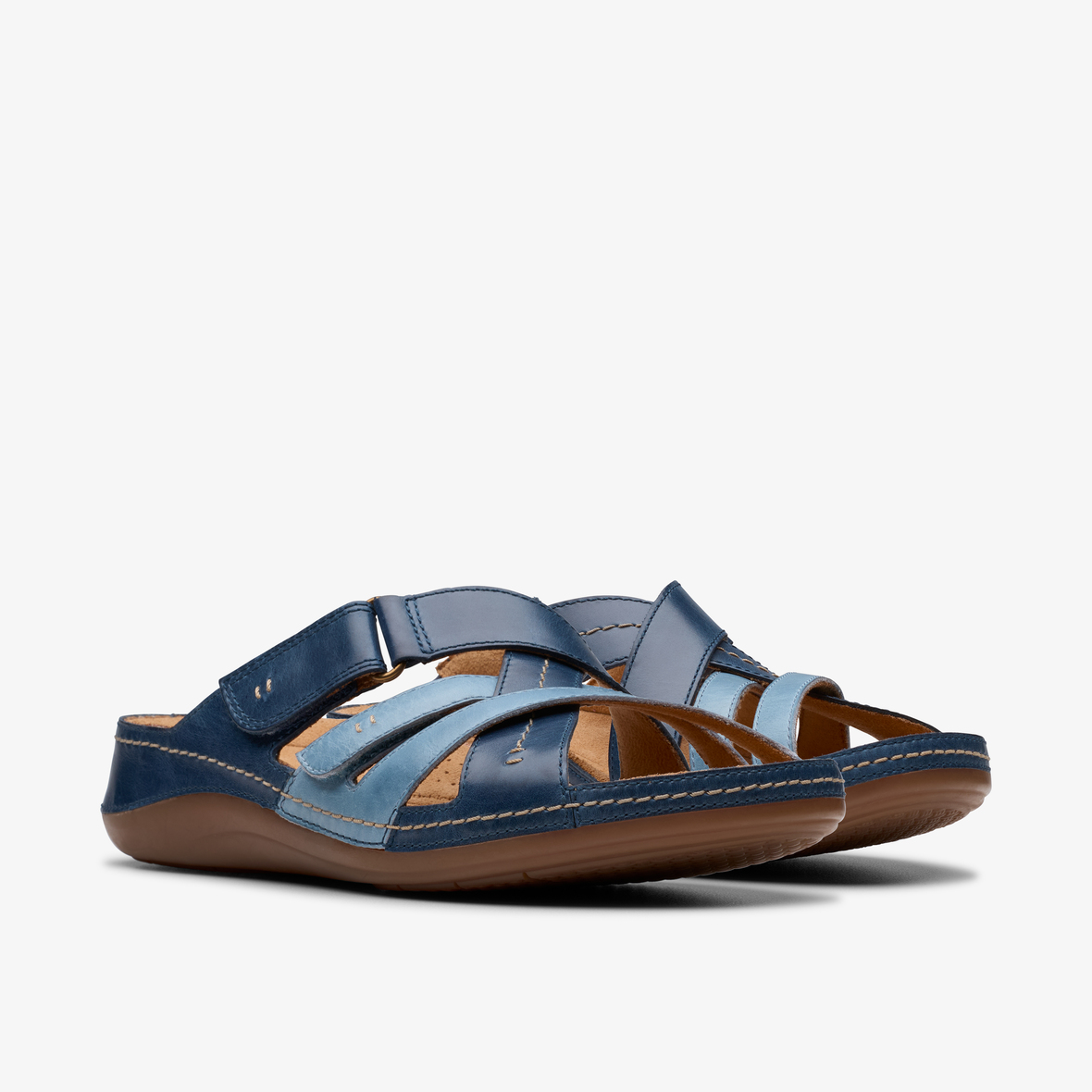 Cecily Slide Blue Combination