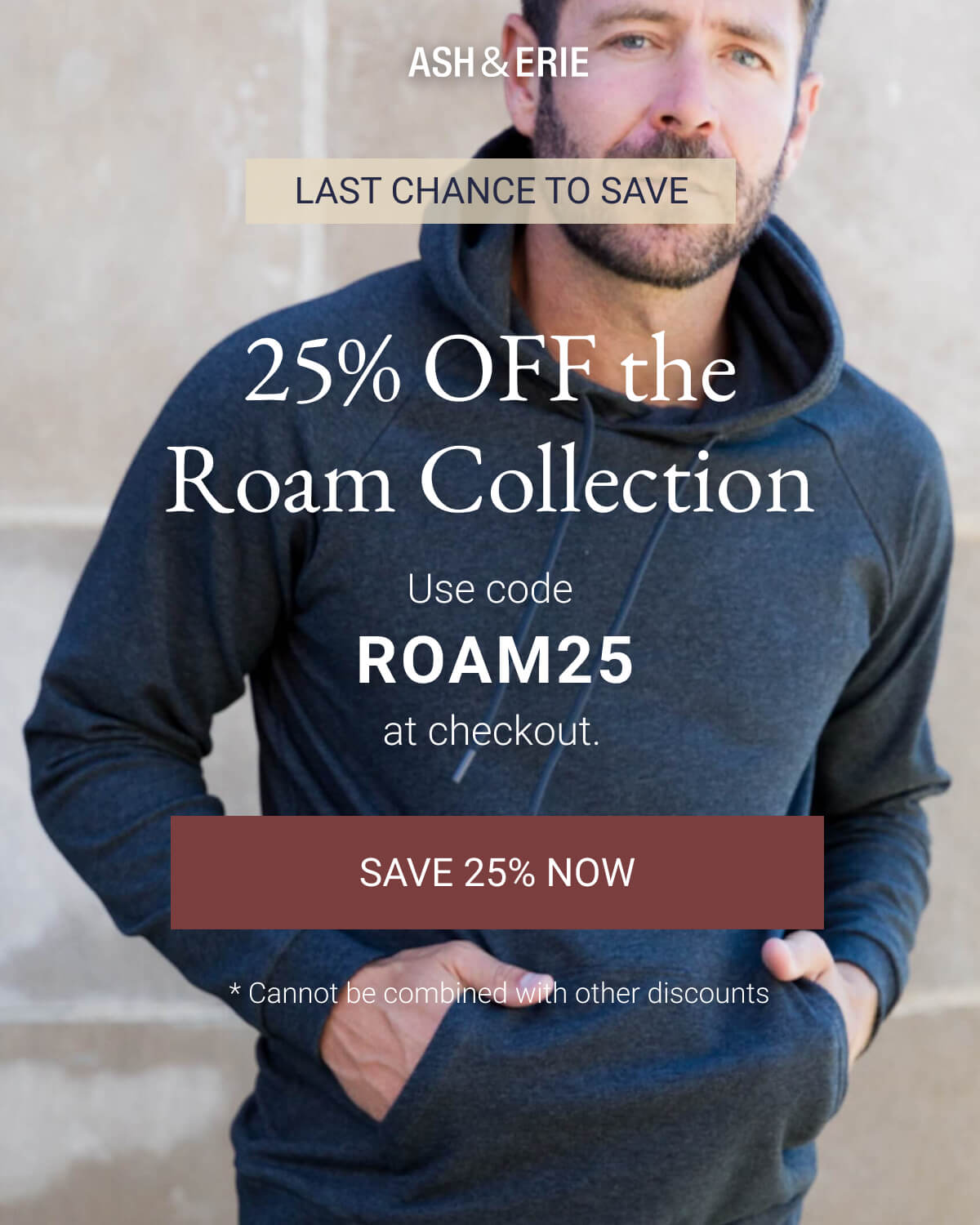 Last Chance to Save | 25% Off the Roam Collection