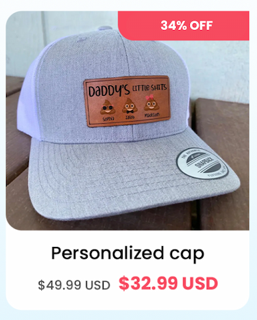 Personalized cap