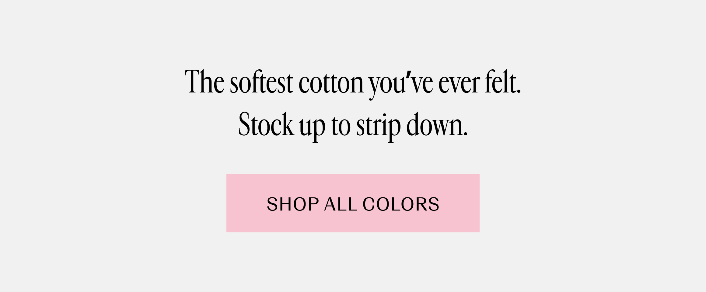 Light grey block with pink button