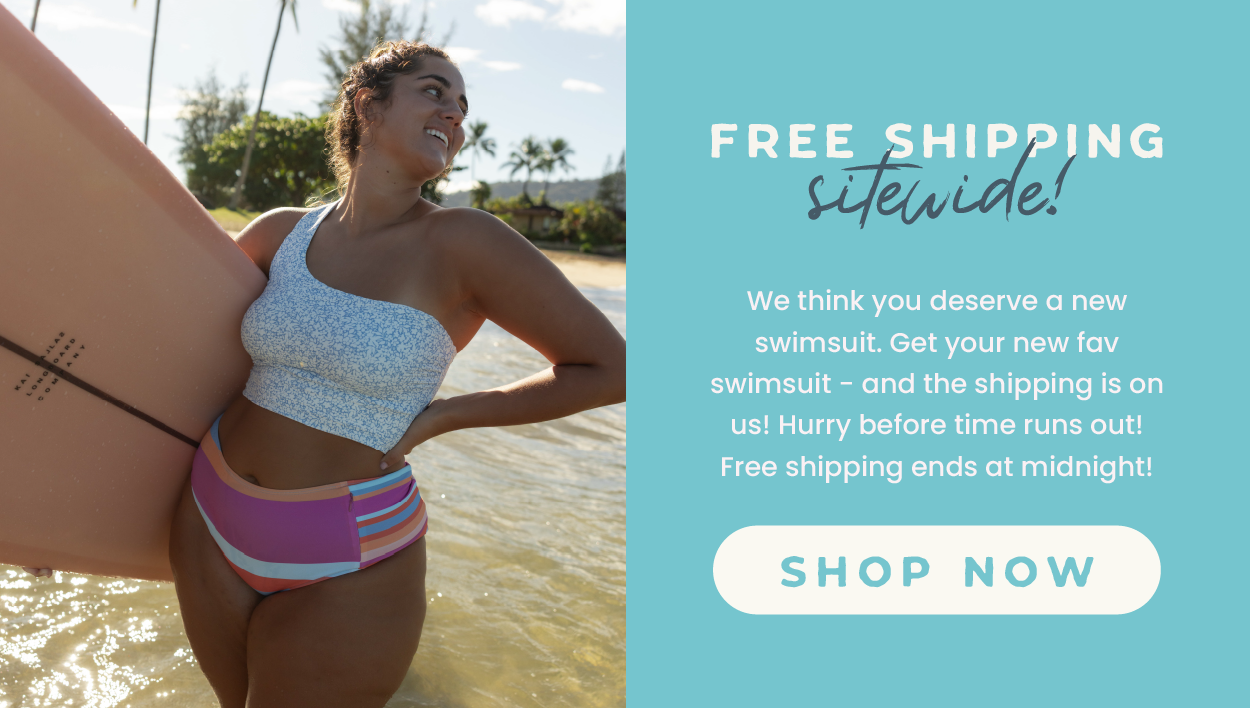 Free shipping sitewide!