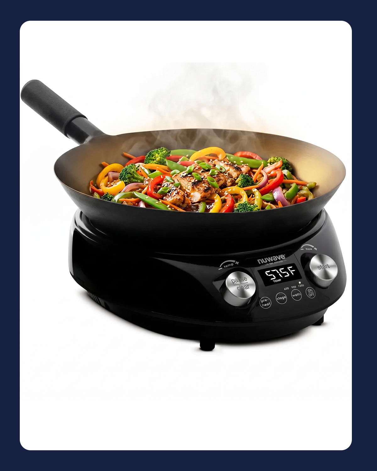 Mosaic Induction Wok