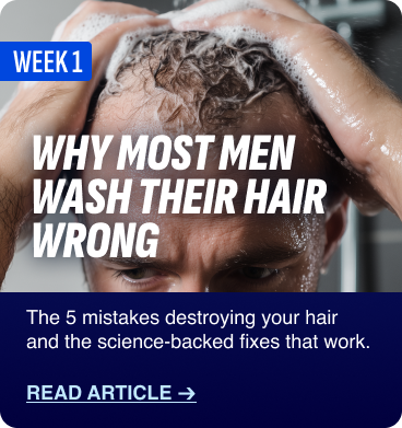 WHY MOST MEN WASH THEIR HAIR WRONG