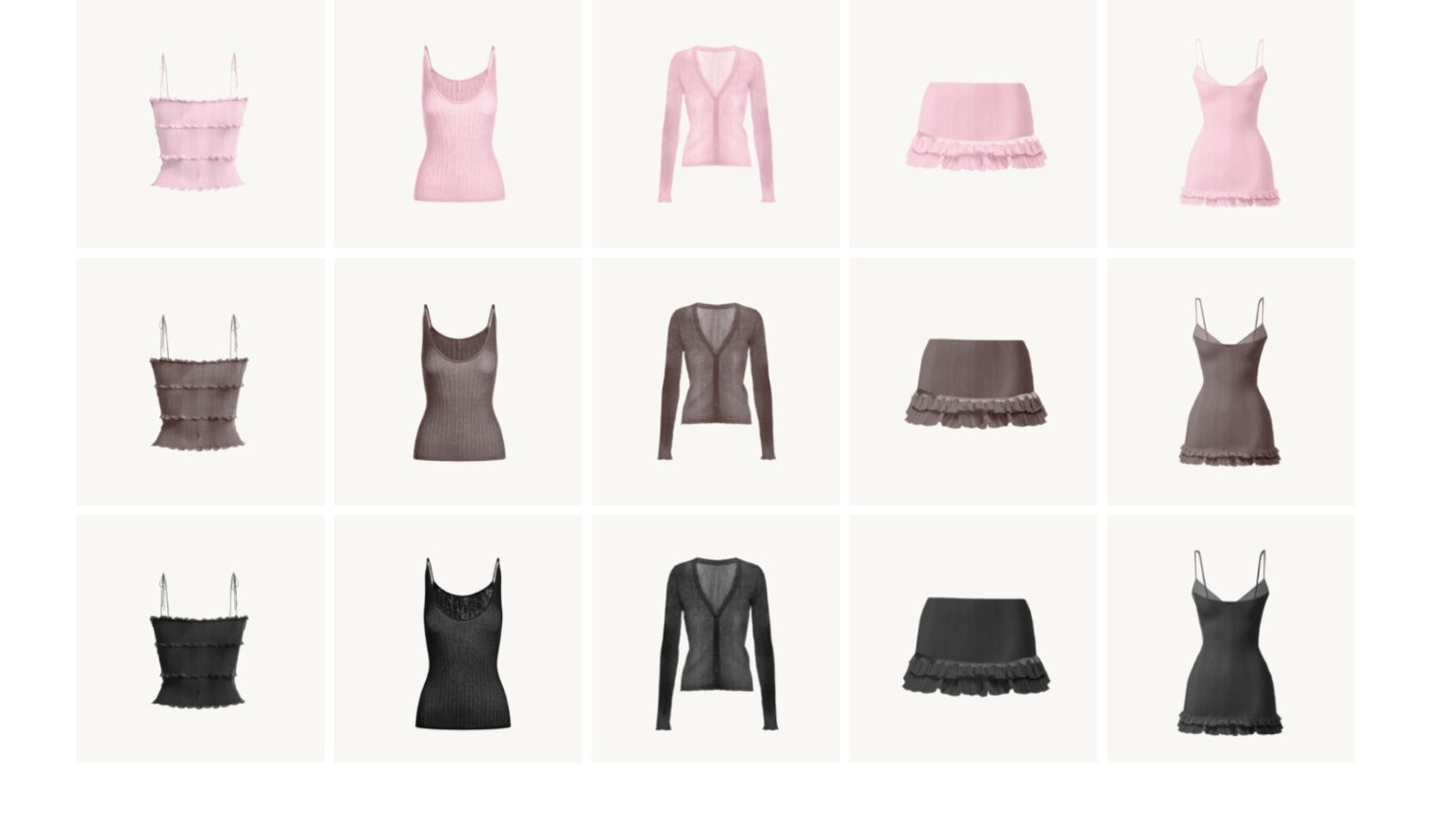 JUST DROPPED: SHEER KNIT