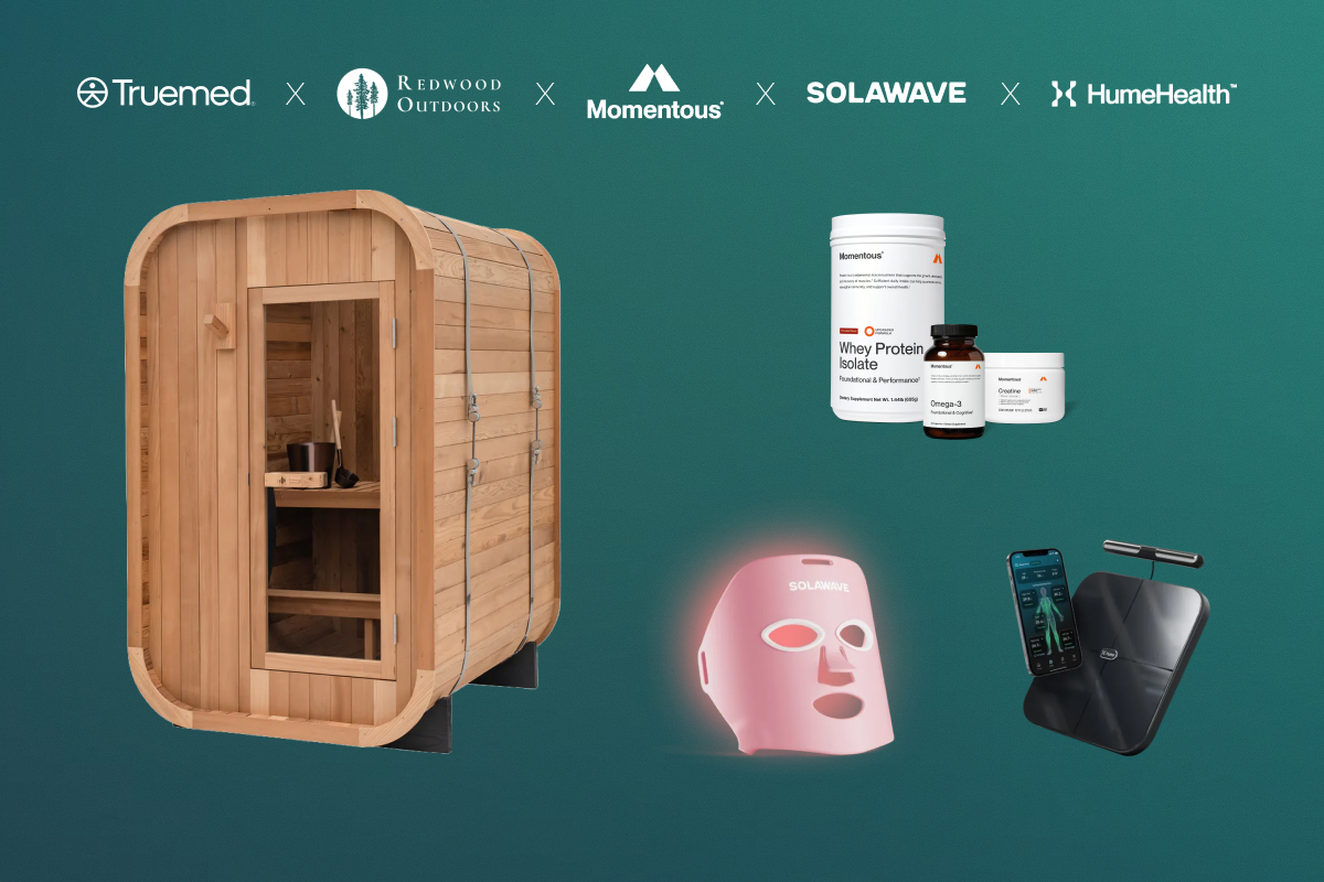 Win a Redwood Outdoors 2-Person Duo Sauna in the Truemed giveaway.