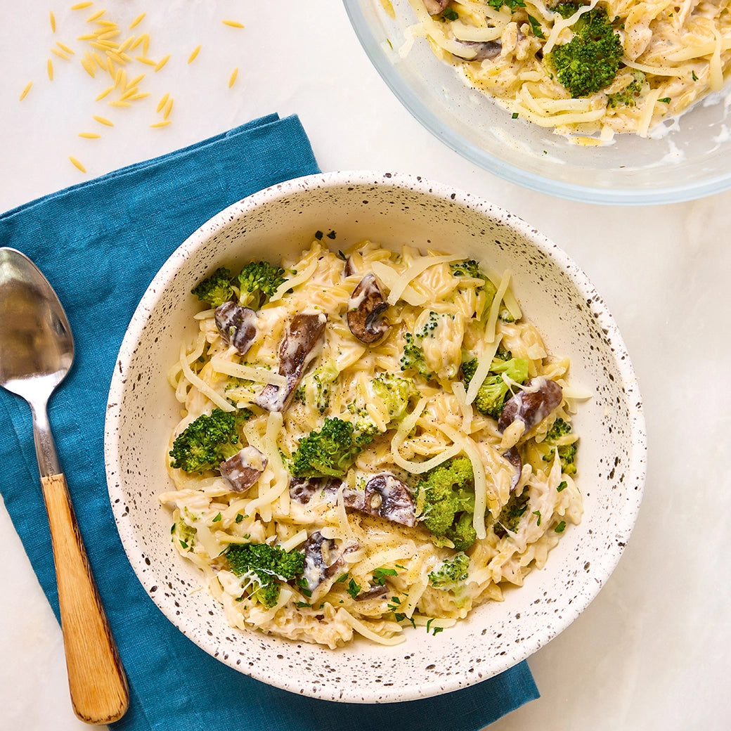 Image of Cheesy Broccoli Orzo
