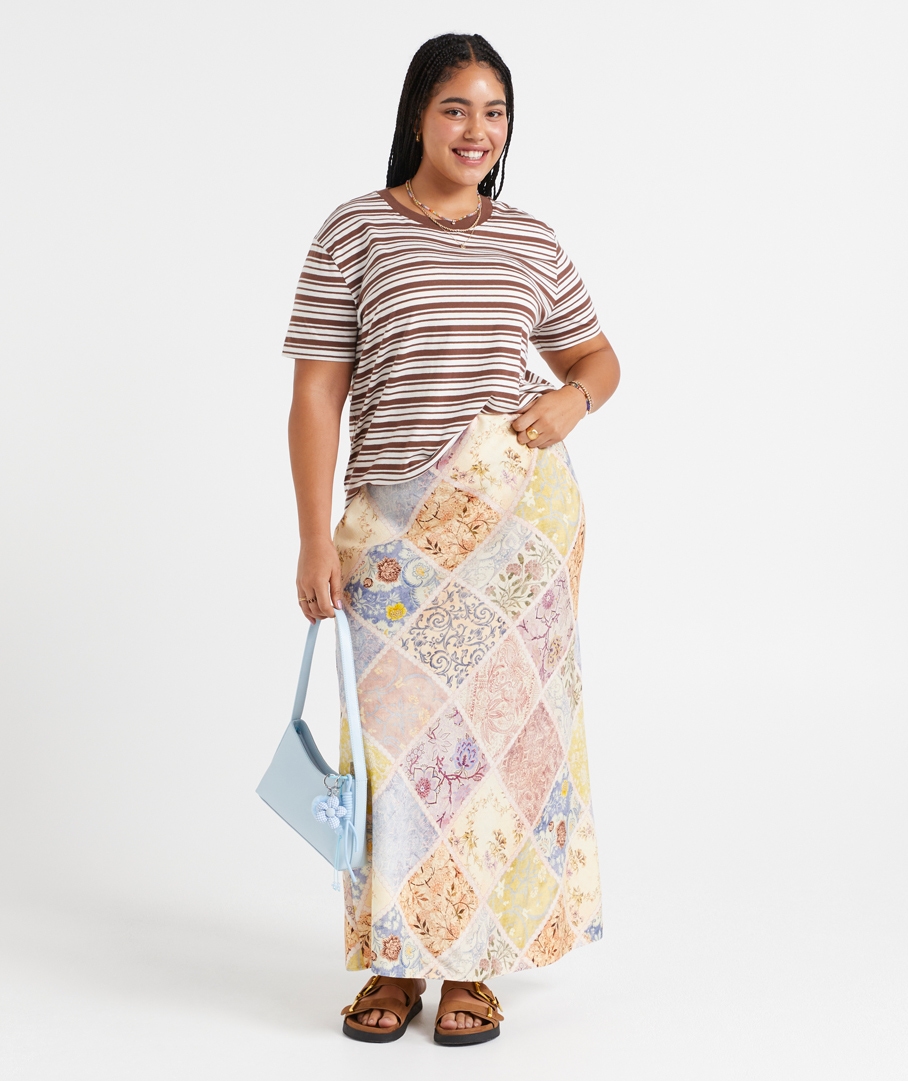 LOTTIE PRINTED MAXI SKIRT