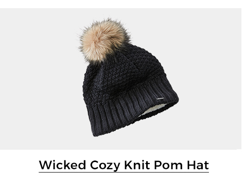 Wicked Cozy Pom Hat