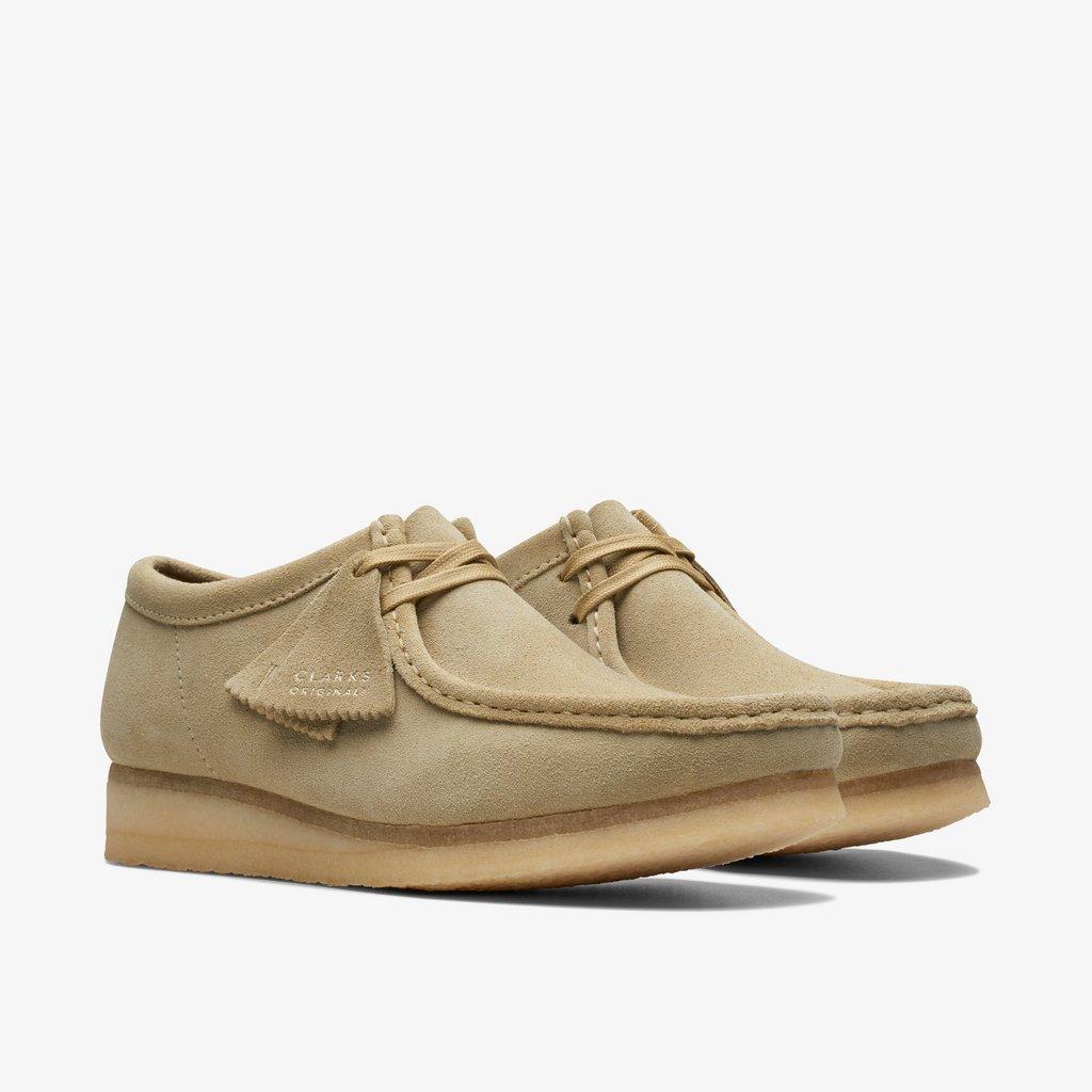 Shop Wallabee Maple Suede