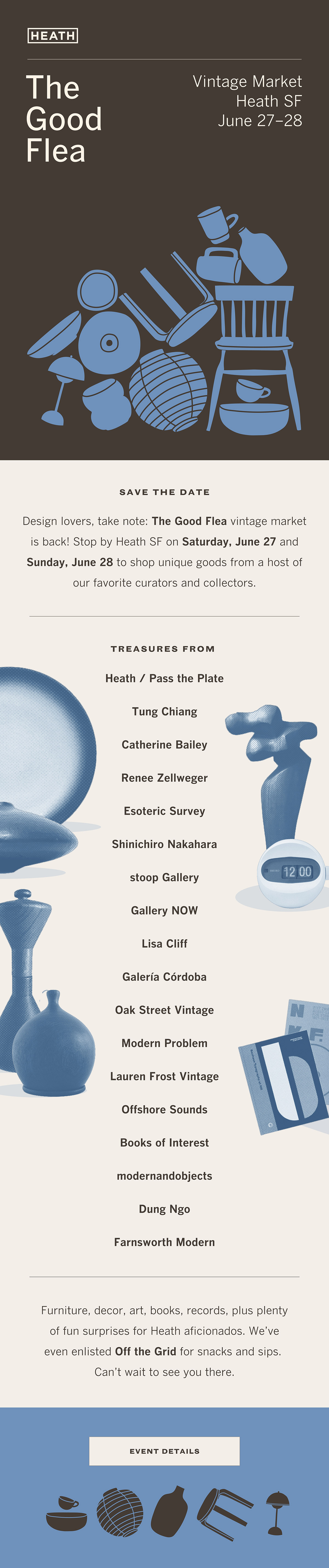 July 27–28, The Good Flea is back in SF!