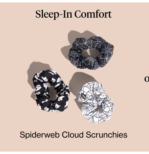 Spiderweb Cloud Scrunchies