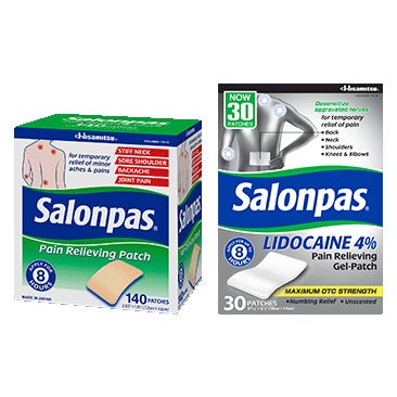 Salonpas or Salonpas Lidocaine Patches