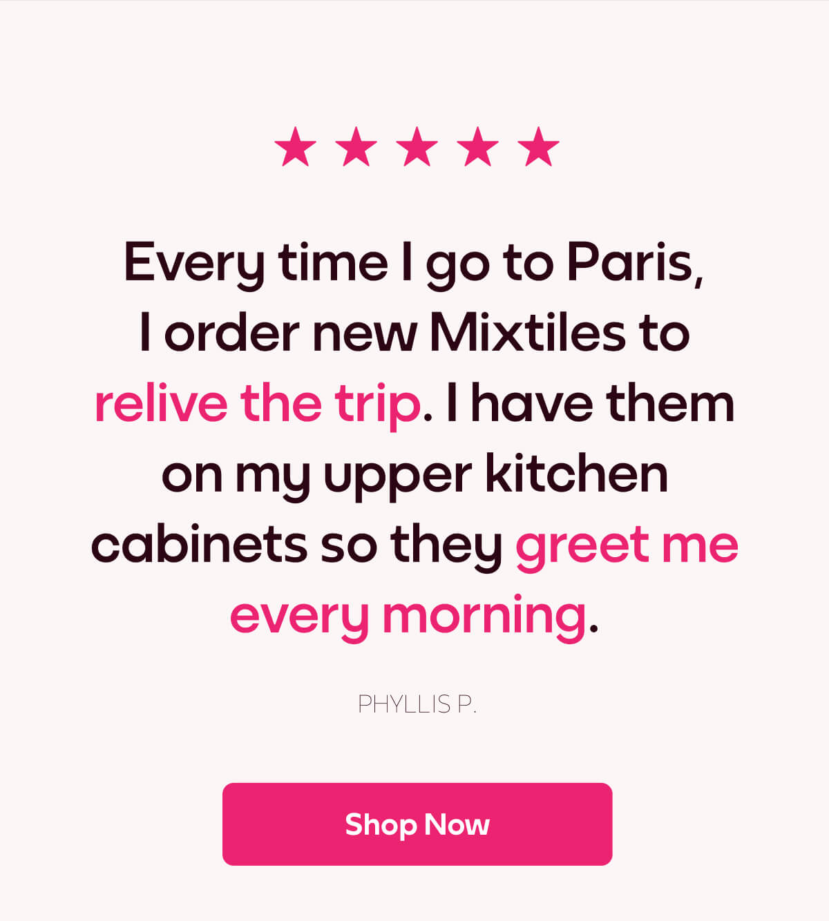 [MIXTILES] Turn your kitchen into a gallery of moments with Mixtiles. | ORDER NOW