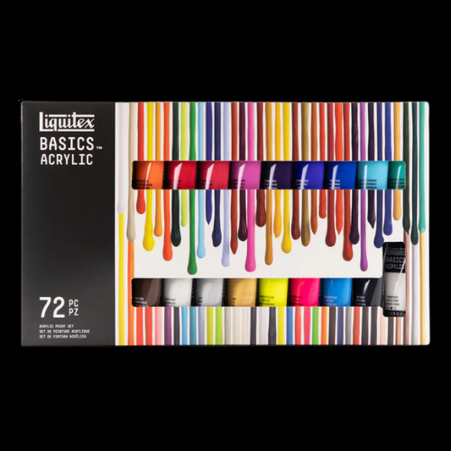 Basics Acrylic Set - 72x22ml - The Complete Range