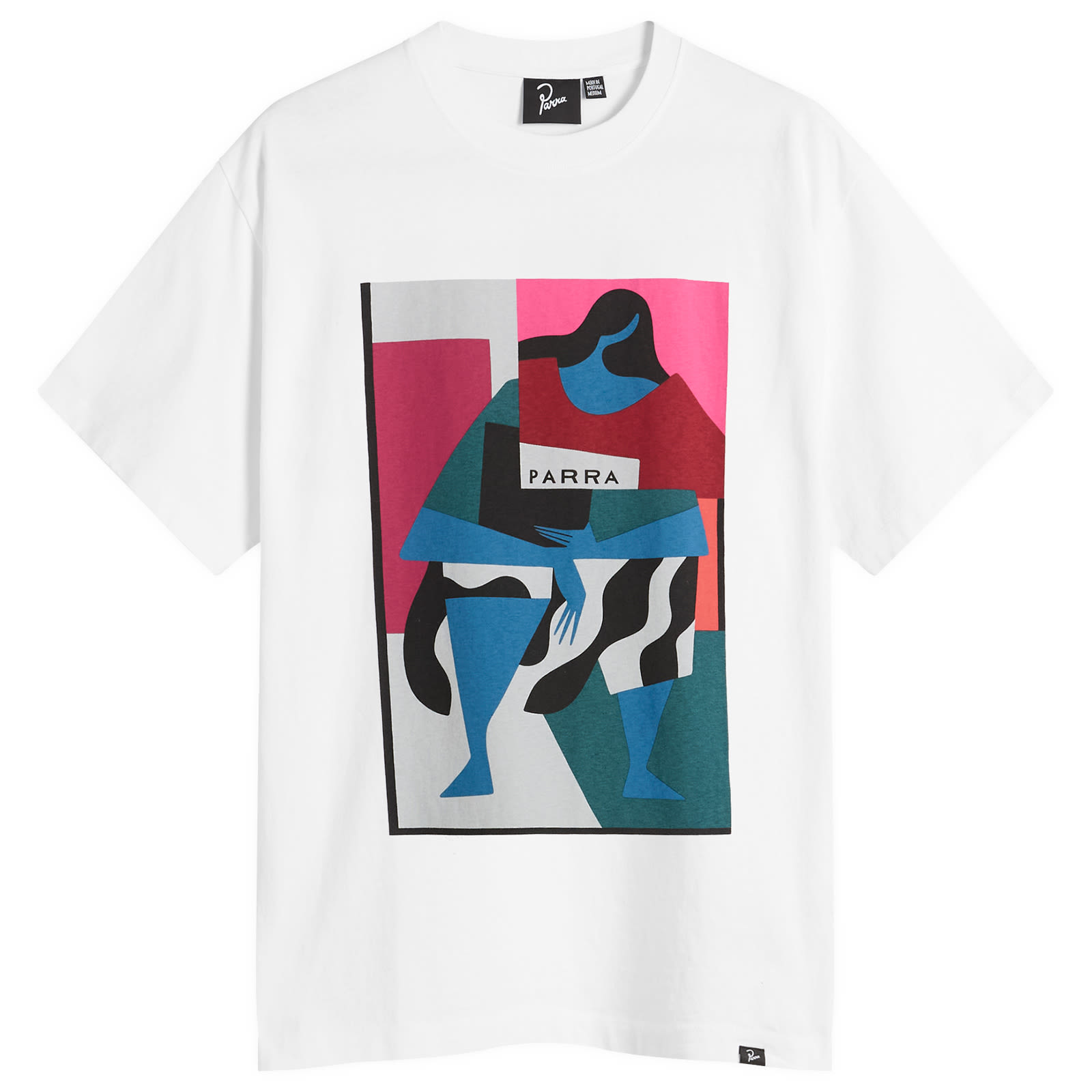 By Parra Reading The Square T-Shirt