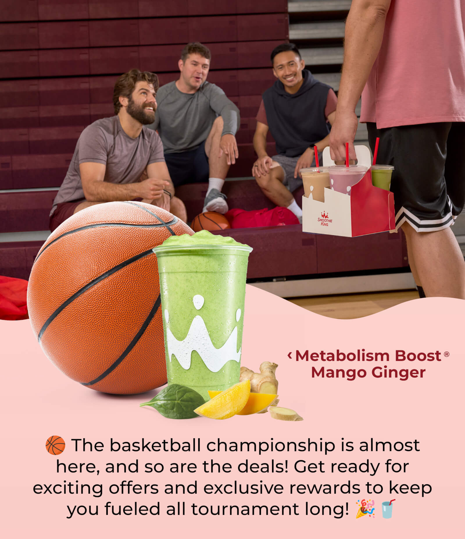 Get ready for some exciting offers to keep your fueled up for the big tournament!