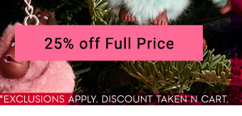 25% Off Full Price