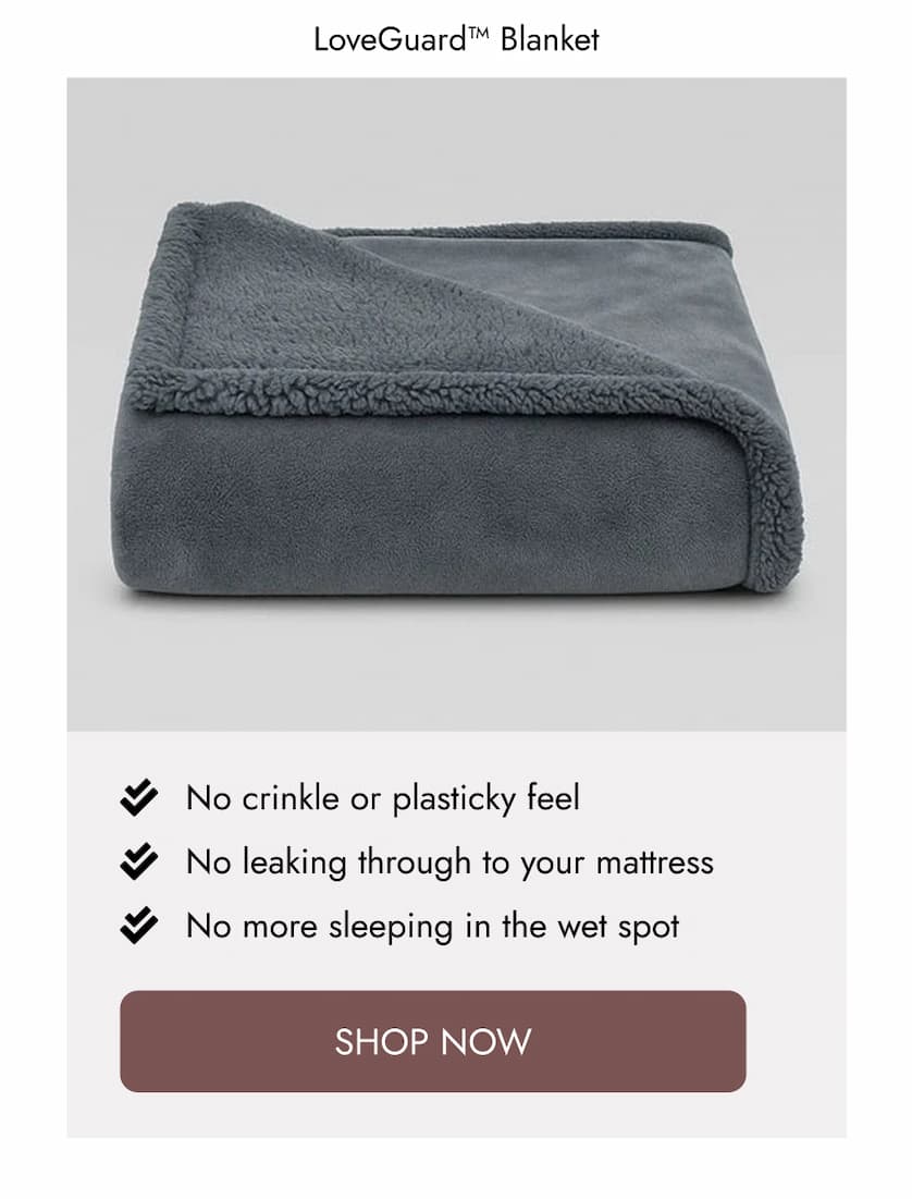 LoveGuard™   -   Waterproof   Couples   Blanket