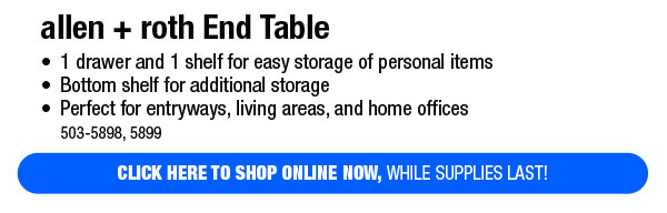 allen + roth End Table - Free Shipping To Store!